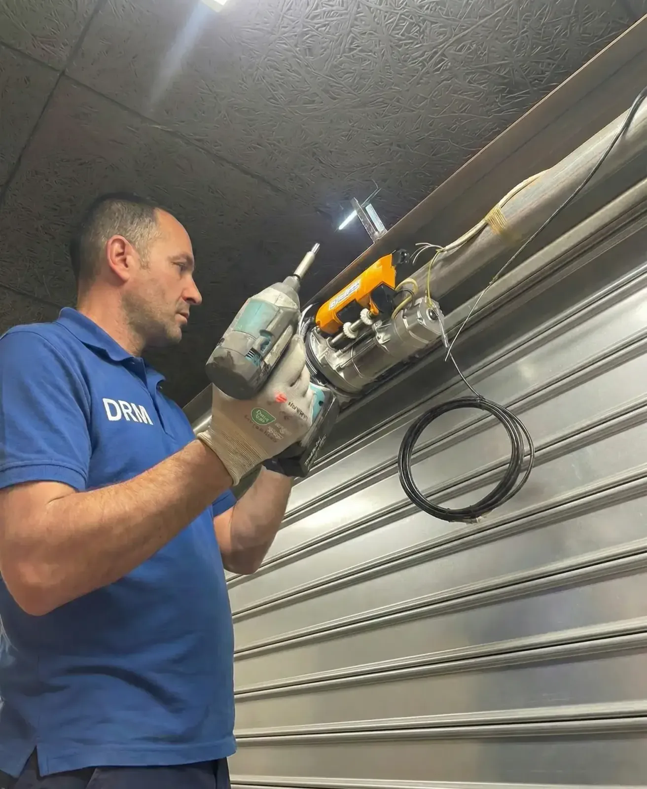 Motorisation de rideau métallique à Asnières-sur-Seine